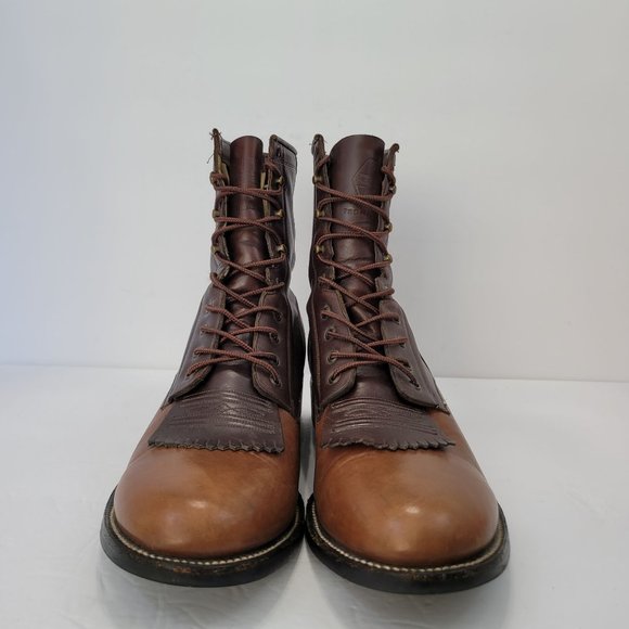 Ariat Polished Bay Pro Lacer Men\'s Cowboy Boots Brown 38090 US Size 11D main image 4